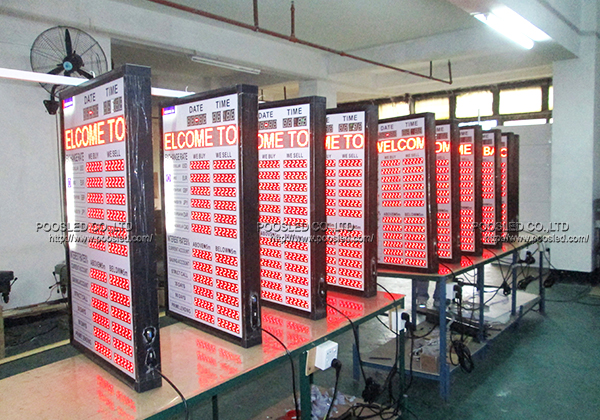 electronic exchange rate board
