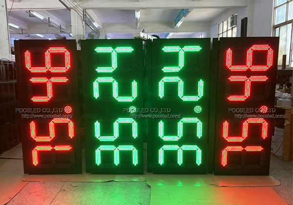 gas station sign