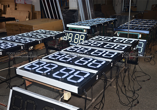 led gas price sign
