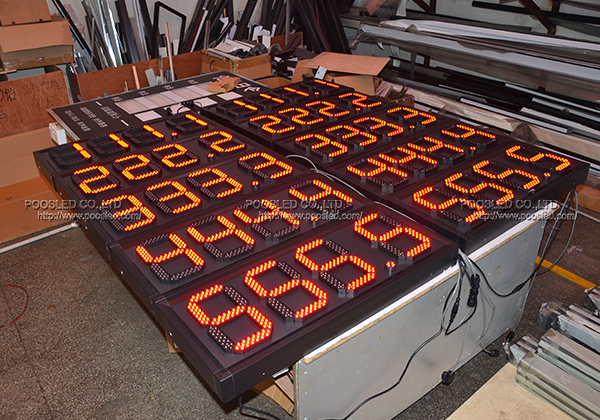 controll box for gas sign