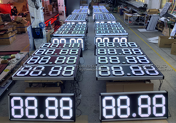 led gas price sign
