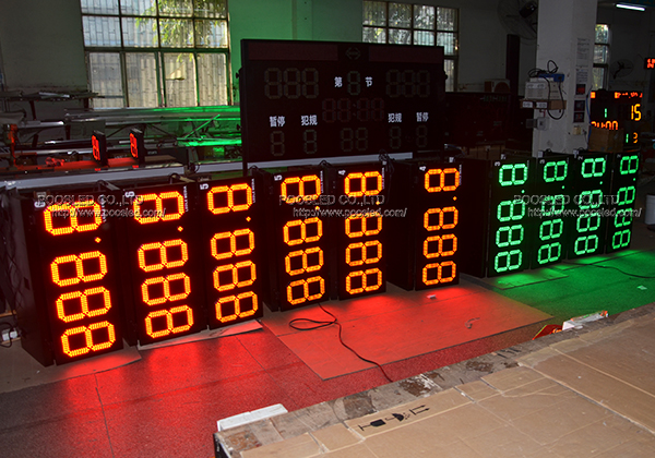 gas price led display sign