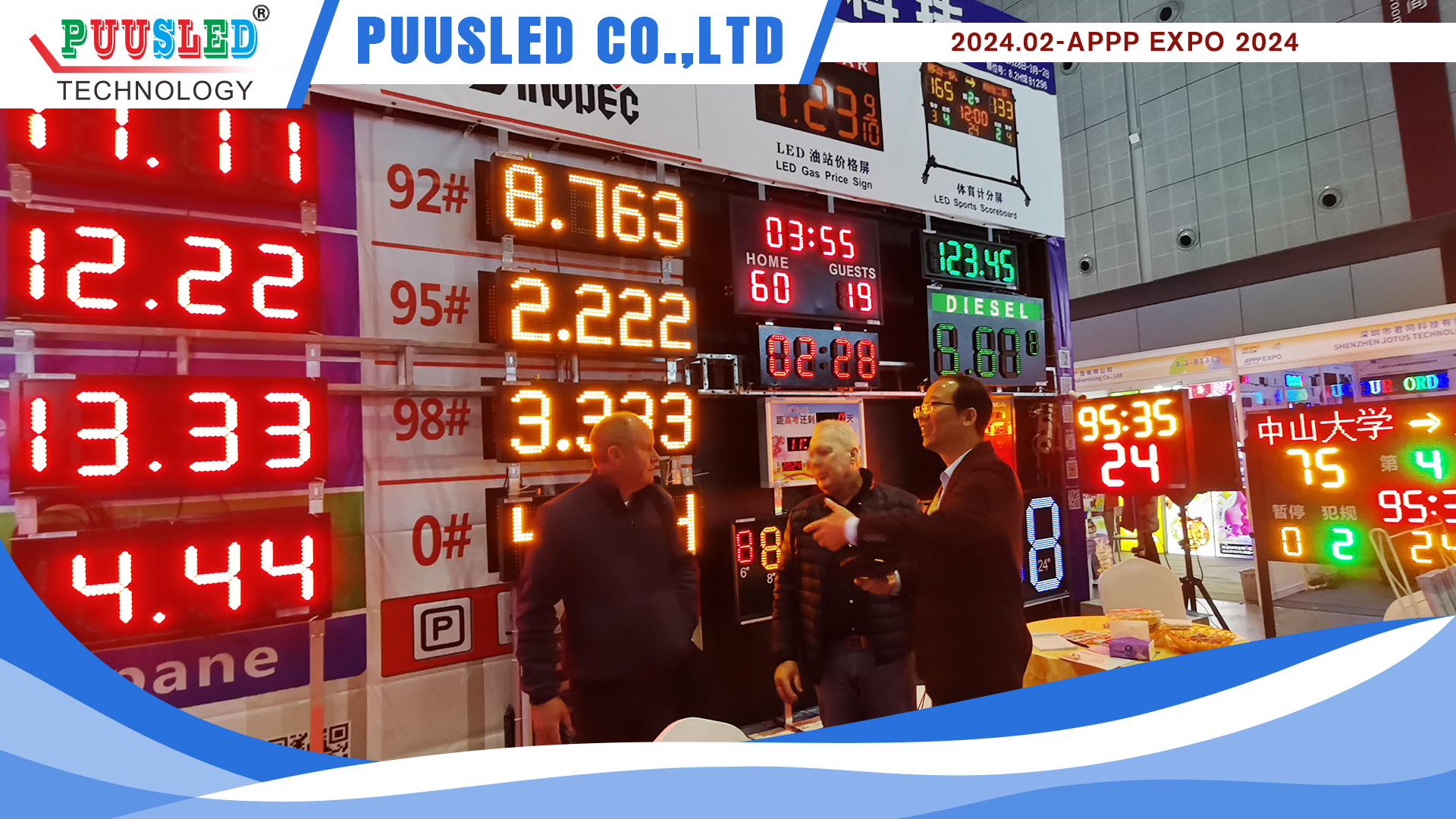 LED display board
