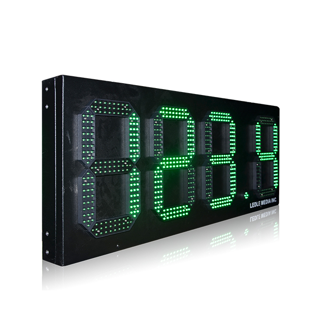 Outdoor Waterproof 12'' 7 Segment Single Green 888.8 Led Display Panel Price