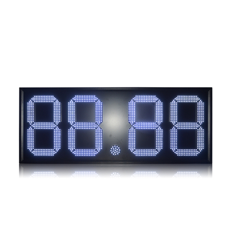 Hot Sale Mexico Pemex 18 Inch White 88.88 Led Gas Station Sign