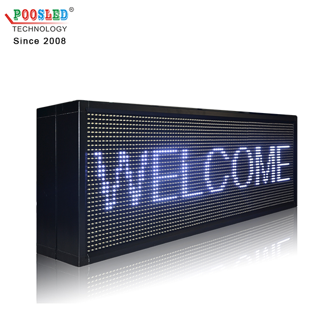 Popular Outdoor Double Sided P10 3x2 White Led Screen