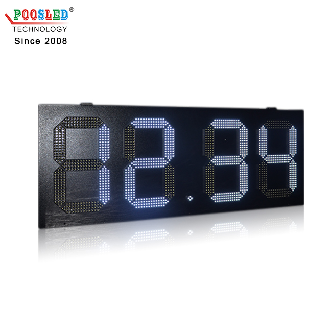 Morocco Waterproof High Brightness Wireless Control 88.88 Led Gas Price Sign 