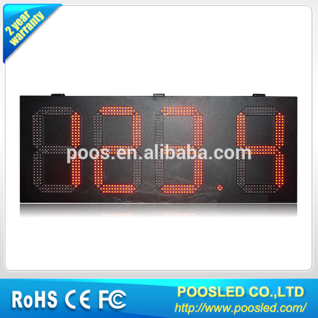 Factory Directly Provide IP53 18inch High Brightness Green 888.8 Led Gas Price Sign