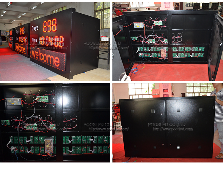 outdoor digital countdown