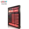 Multiple Function Led Exchange Rate Board With Led Scrolling Sign