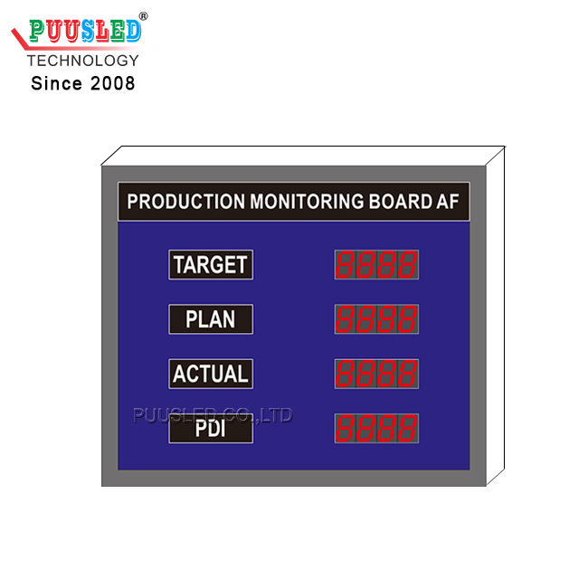 Factory Price Led Production Scoreboard Led Production Board
