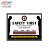Factory Price Led Safety Days Board Led Product Board Factory Safety Electronic Score Board