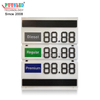 Outdoor Waterproof LED Gas Price Sign White Color LED Digital Number IP65 Oil Price Panel Screen for Sale