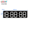 Outdoor Waterproof 7 Segments LED Digital Wall Clock for Airports Exhibition Halls Education Retail Stores Hanging