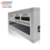 1.0 Inch LED Digital Currency Exchange Rate Board New Design for Indoor Use Airports Banks Retail Stores Featuring Red Display