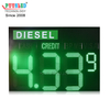High Quality Large Size Digital LED Gas Price Sign Premium Electronic Digit Display for Gas Stations