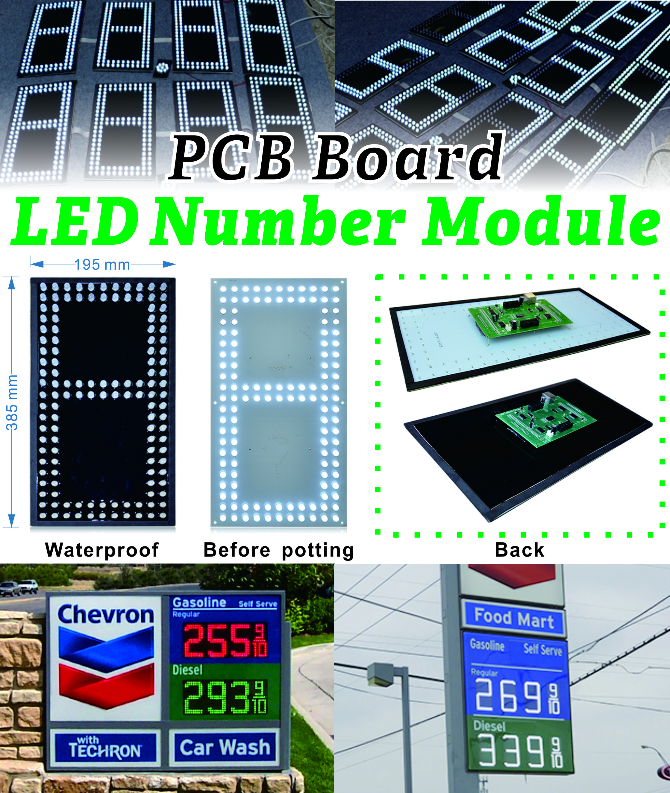 pcb number module