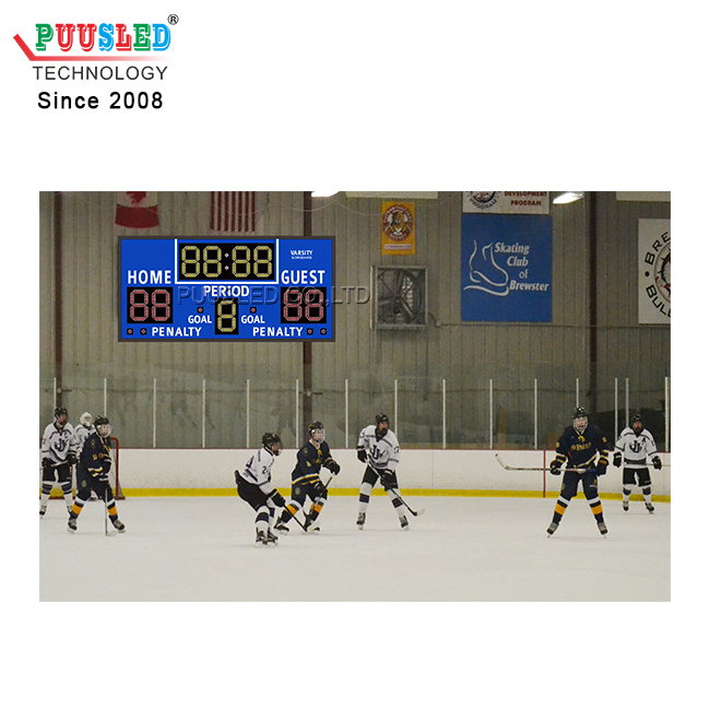 LED Sports Hockey Scoreboard LED Sport Gametime Display LED Hockey Scoreboards for Hockey Games