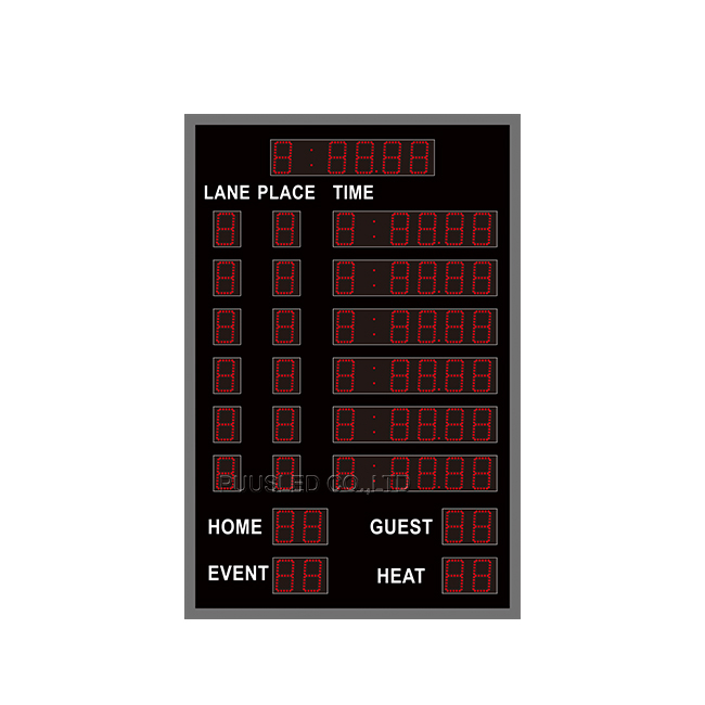 Indoor led electronic digital sports scoreboard led swimming score board led swimming pool digital led scoreboard