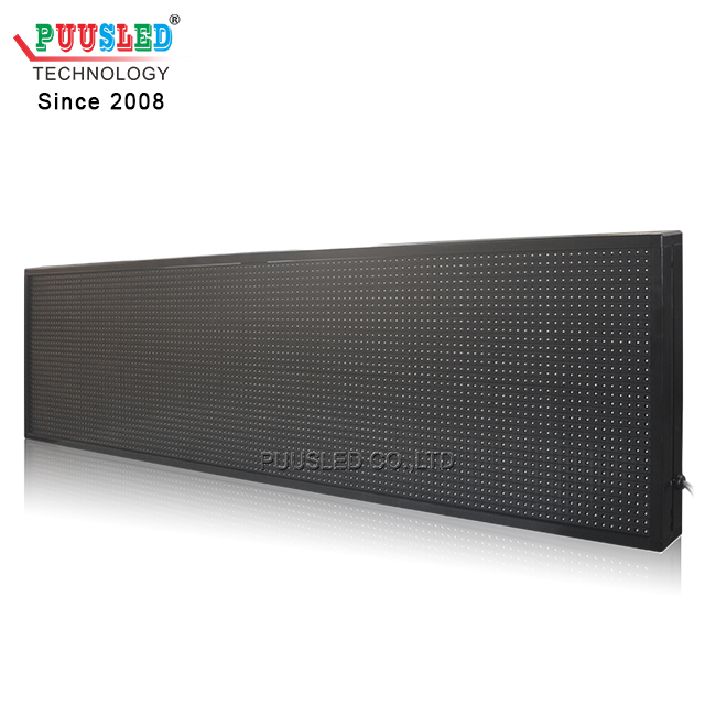 Night Store Scrolling Led Sign P10 Full Color Led Running Text Led Sign LED Welcome Display For Store