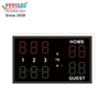Tennis player score record sign board wireless remote control LED recordboard multi round score record board for sale
