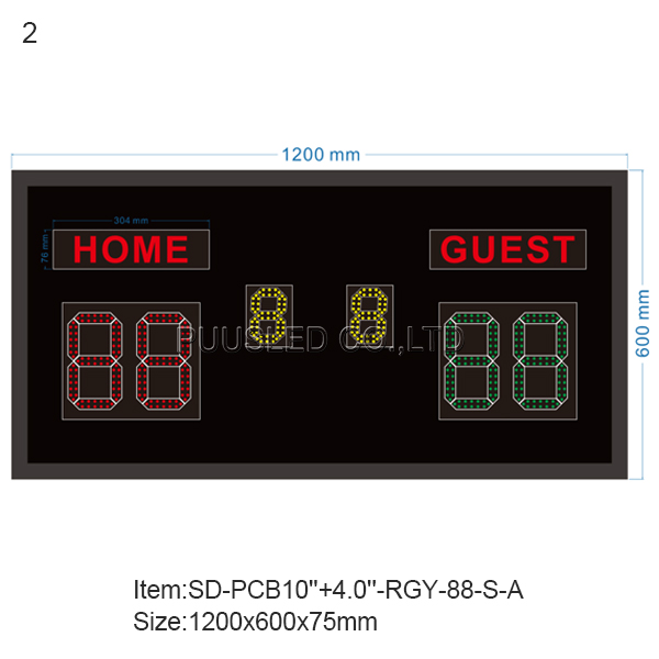 2.SD-PCB10''+4.0''-RGY-88-S-A