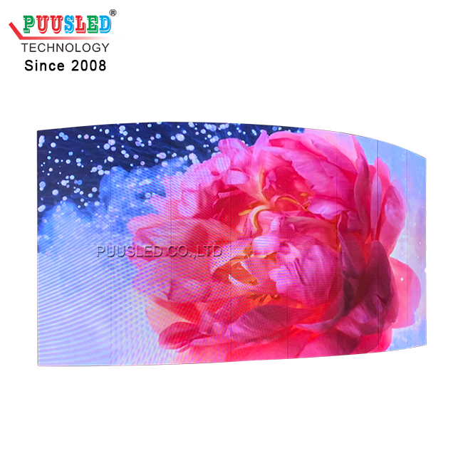 Outdoor New Design Curved Display Screen P3 LED Display Fashionable Curved Advertising LED Display for Shopping Mall