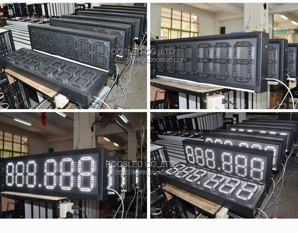 LED gas price sign