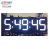Outdoor Waterproof 7 Segments LED Digital Wall Clock for Airports Exhibition Halls Education Retail Stores Hanging