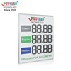 Outdoor Waterproof LED Gas Price Sign White Color LED Digital Number Oil Price Panel Screen for Sale