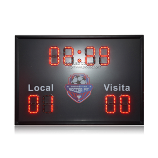 New Arrival Portable 6 Inch Red Led Football Scoreboard