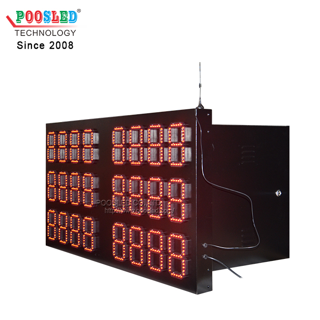 High Quality Signle Color Led 7 Segment Sign Special Specification Exchange Rate Board 