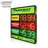 Brightness Waterproof Philippines Gas Station Price Sign LED DIESEL REGULAR PREMIUM Gasoline Price Sign with Lighting Box