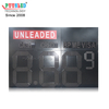 High Quality Large Size Digital LED Gas Price Sign Premium Electronic Digit Display for Gas Stations