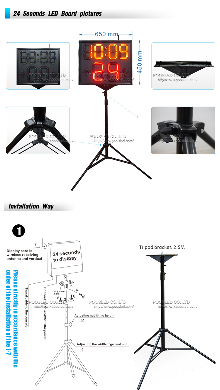 digital countdown display