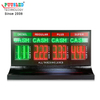 Factory Price Double Side PCB Digital Number LED Pump Topper LED Gas Price Signs for Gas Station