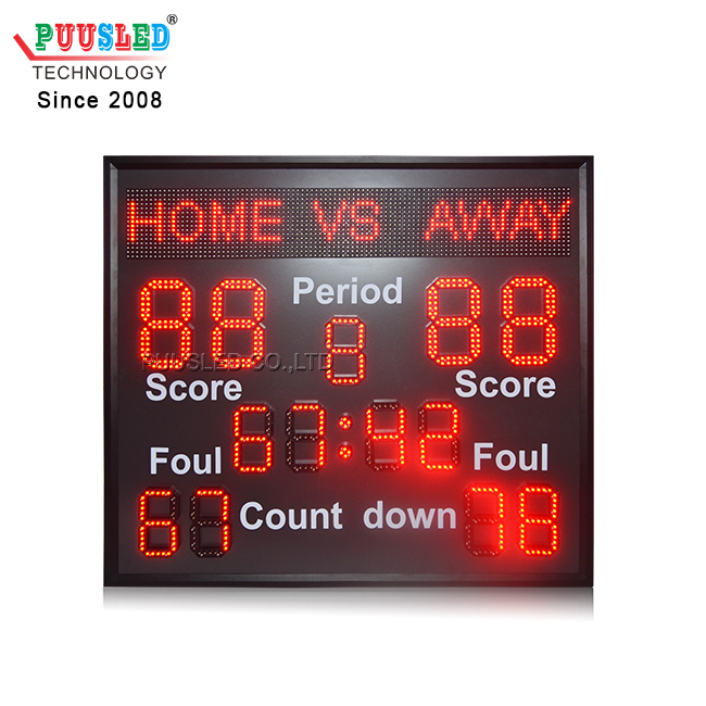 popular outdoor led electronic soccer scoreboard led scoreboard sign for football game