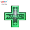 Outdoor Waterproof P6 Rgb Color Led Cross Pharmacy Display Led Advertising Screen Double Sided Cross Led Display for Pharmacy