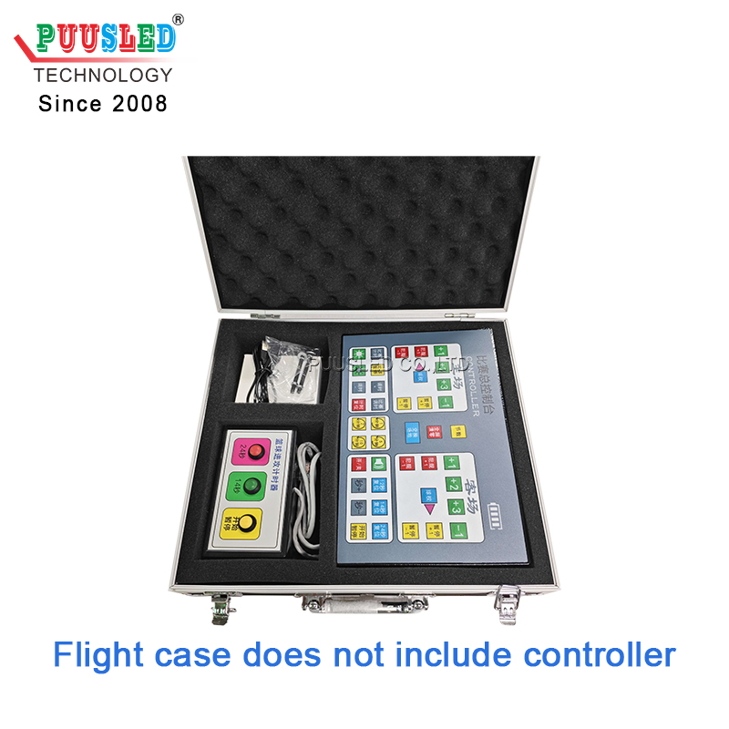 LED Basketball Scoreboard Console Dedicated Flight Case Protects The Console