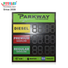 Brightness Waterproof Philippines Gas Station Price Sign LED DIESEL REGULAR PREMIUM Gasoline Price Sign with Lighting Box