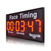 PUUSLED Red LED Time Clock 7 Segments Number Digital Poster 99 Minute Timer Sign for Outdoor School Sports Games