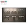 Waterproof Electronic Outdoor Scoreboard Yellow LED Digital Cricket Scoreboard for Cricket Game