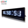 Customized Product H:M:S Timer Indoor PCB 7segments Led Digital Number Time and Temp Led Clock Sign