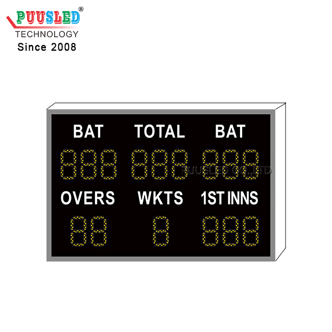 outdoor led electronic digital cricket scoreboard mini cricket score display led sports scoreboard