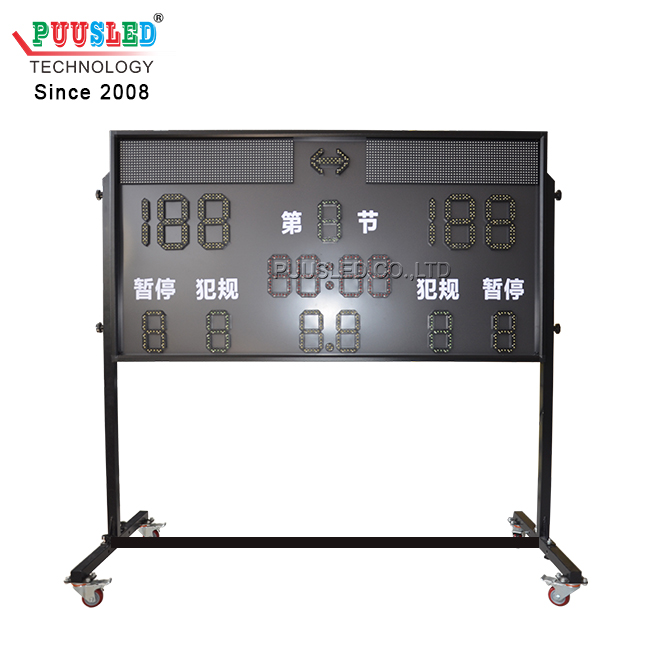 New Design Wireless Control Led Basketball Scoreboard LED Sports Basketball Scoreboards for Basketball Games