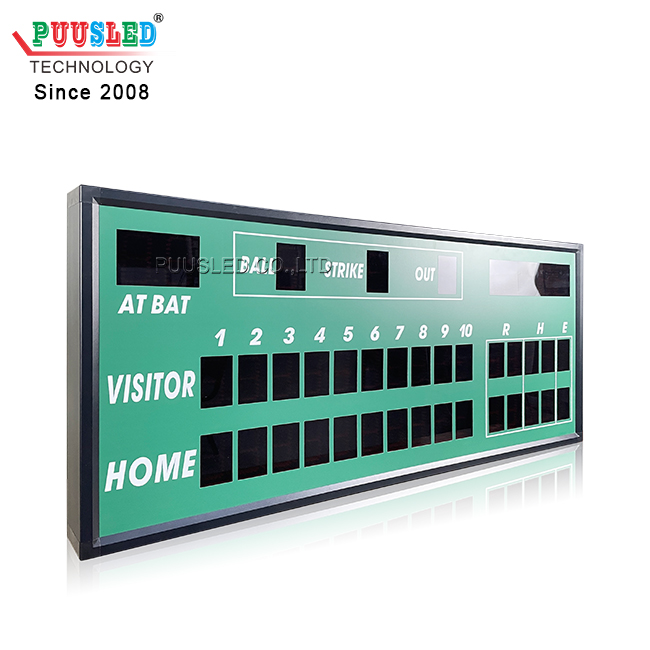 Mimi LED sport scoreboard gametime display outdoor play sports scoreboard led scoreboard led baseball scoreboards for sale