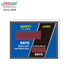 Indoor Led Safety Days Board Led Product Board LED Health And Safety Signs for Factory