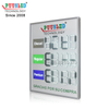 Outdoor Waterproof LED Gas Price Sign White Color LED Digital Number Oil Price Panel Screen for Sale