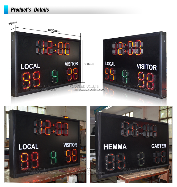 Led Basketball Scoreboard