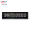 Customized Product H:M:S Timer Indoor PCB 7segments Led Digital Number Time and Temp Led Clock Sign